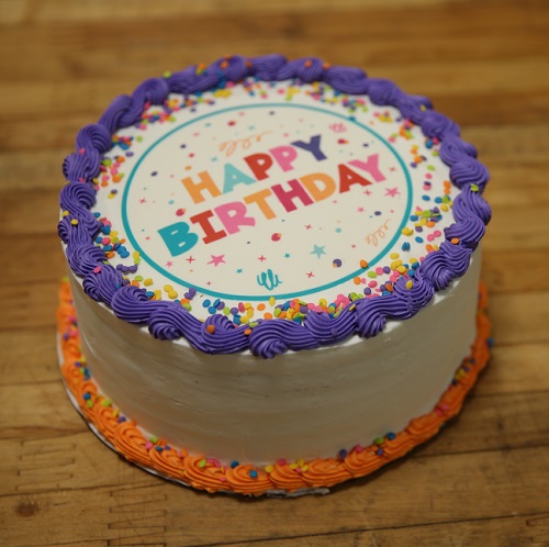 Happy Birthday! 9" Cake