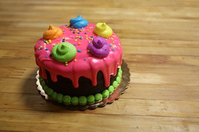 Photo of Neon 6" Drip Cake