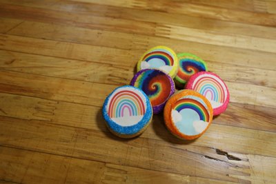 Rainbow Sugar Cookies (12 Count)