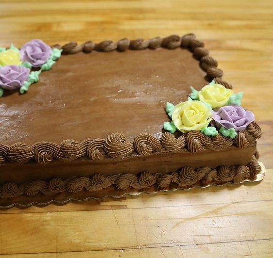 Vegan Chocolate Celebration Cake! Quarter Sheet Cake
